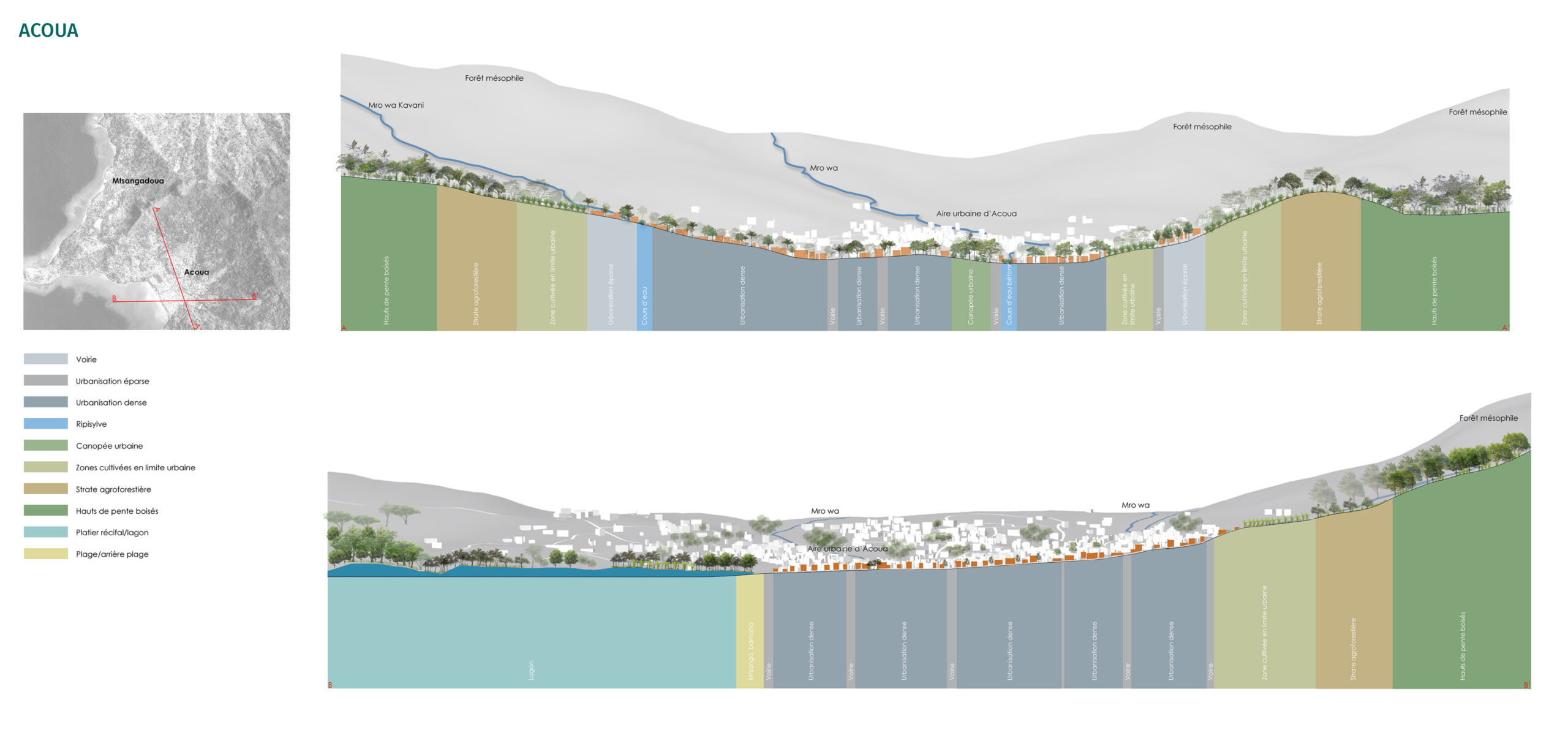 Résilience renaturation amélioration de l'habitat adaptation changement climatique Mayotte Acoua